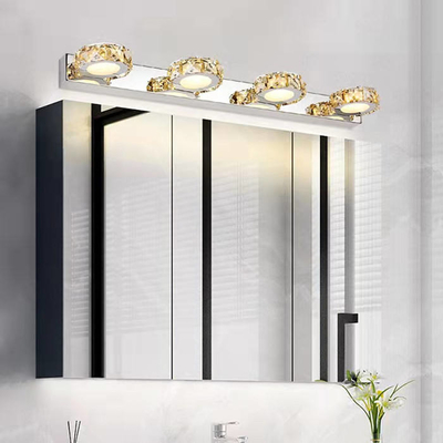 Kryształowy kinkiet łazienkowy ze stali nierdzewnej Led Crystal Mirror Lamp