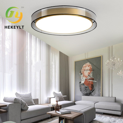 Nowoczesne luksusowe światło LED do sufitu Żelazne lub całkowicie miedziane