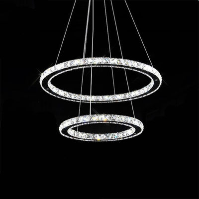 Lampa 110 lm Strumień świetlny 270 stopni Kąt świecenia Kreatywne nowoczesne oświetlenie pierścieniowe