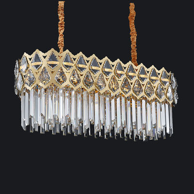 Żyrandol nowoczesny K9 kryształowy żyrandol z kroplami deszczu oświetlenie wiszące oświetlenie sufitowe led oprawa wisząca do jadalni