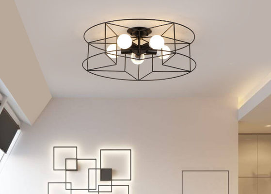 Żelazo kryty nowoczesny wisiorek światła żyrandol sufitowy lampa oświetleniowa Home Decor Light