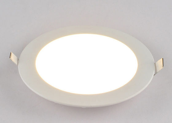 Ultracienka biała aluminiowa lampa handlowa LED o średnicy 90 mm / 110 mm