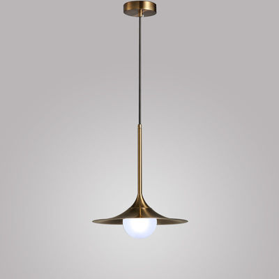 minimalistyczny żyrandol miedziany mordern oprawka lampy wiszącej to E27