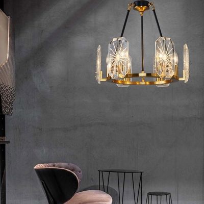 Dekoracyjna lampa Crystal Nordic Luxury Żyrandole i lampy wiszące Nowoczesne