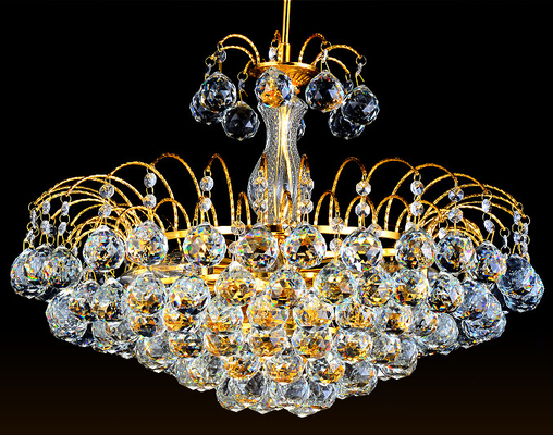 Jadalnia Kryształowe lampy wiszące Salon E14 Kryształowy żyrandol