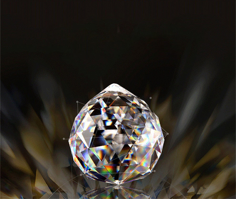 Dekoracyjna sypialnia Kryształowa lampa wisząca Led Kryształowy żyrandol Długość 800mm