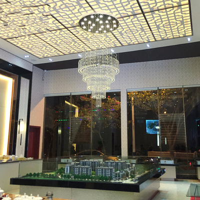 Hotele Ślub Luksusowa kryształowa lampa wisząca Modna RA80