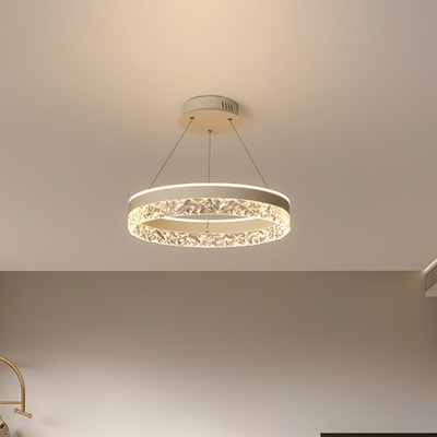 Trichromatyczna skandynawska nowoczesna lampa wisząca do sypialni w salonie