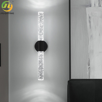 Kryta sypialnia Akrylowa nowoczesna lampa ścienna Artystyczna dekoracja LED