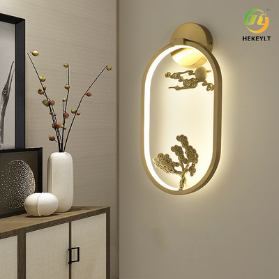 Miedziana luksusowa lampa stołowa Zen Light do dekoracji 110 - 240V