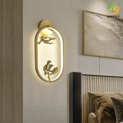 Miedziana luksusowa lampa stołowa Zen Light do dekoracji 110 - 240V