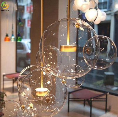 LED Nowoczesna kreatywna lampa wisząca Planet do salonu w domu