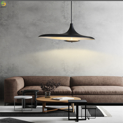 Home/Hotel Iron + FRP Art Black White LED Zastosowanie Nordic Lampa wisząca