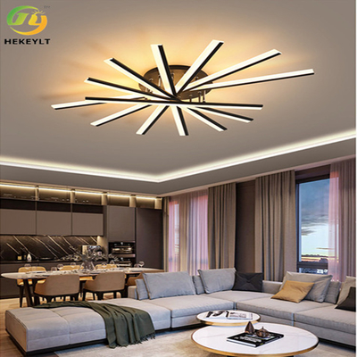 Metalowa modna nowoczesna lampa sufitowa LED 41W do domu / hotelu