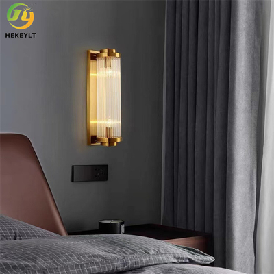 E14 Metal Crystal LED Nowoczesna lampa ścienna Luxury do budynków mieszkalnych