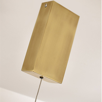 Nowoczesna lampa wisząca Led Clear Akrylowa okrągła lampa wisząca Nordic Schody Salon