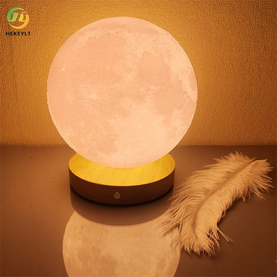 Lampa księżycowa obracająca się sen księżyc mała lampka nocna biurko do sypialni lampa akumulatorowa lampka nocna