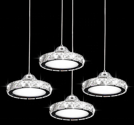 D18cm kryształowy współczesny żyrandol kryształowe lampy sufitowe