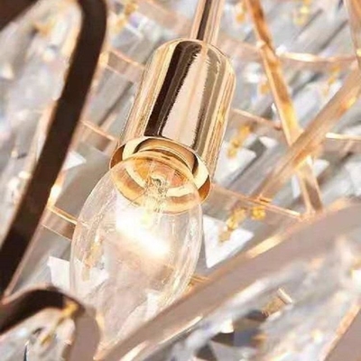 Luksusowe Vintage Kryształowe Oświetlenie Domu Dekoracja Wnętrz Lampy Żyrandol