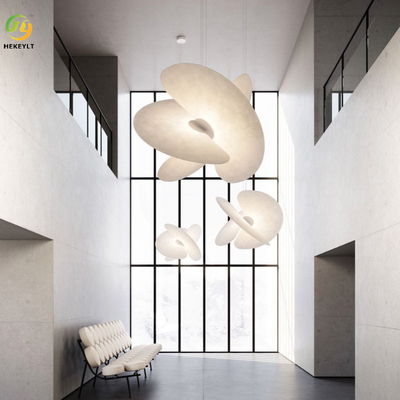 Jedwabna osobowość kreatywna lampa żyrandolowa do mieszkania w willi LOFT Duplex klatka schodowa wybierz pusty