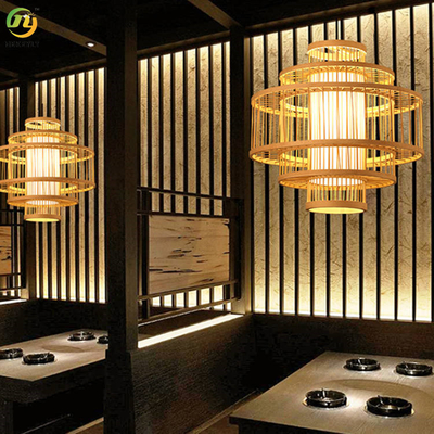 Bamboo Hotel Sypialnia Nowoczesna lampa wisząca Jadalnia Artykuły gospodarstwa domowego Wiszące w pomieszczeniach
