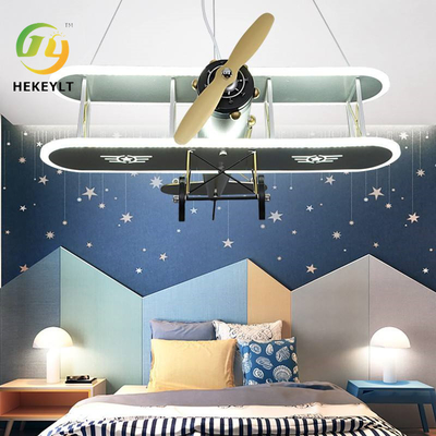 Kreatywne światło LED dziecięce światło samolotu chłopiec pokój sypialny osobowość inteligentny światło karykatury
