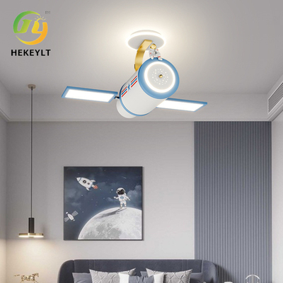 Karykatury samolot pokój dziecięcy inteligentne światło sufitowe pełnofrekwencyjne światło LED ochrona oczu światło sypialni