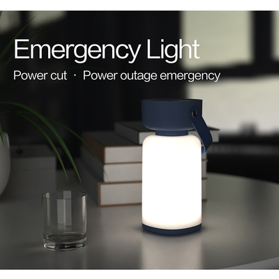 Prosty zewnętrzny bezprzewodowy przenośny LED Touch Ambient Lamp Camping Home Night Light