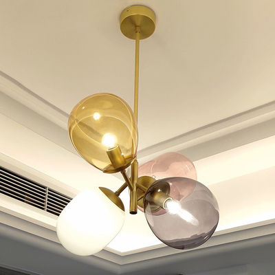Prosty kreatywny balon o długości 48 cm kolorowe szklane lampy wiszące