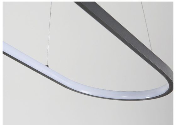 33W 70 * 20cm długość kabla akrylowego 80cm Nordic Led Ring żyrandol