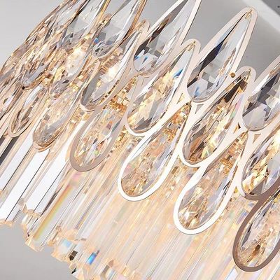 D50cm Crystal Clear Nowoczesna dekoracja wisiorek światła