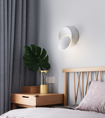Cała miedź aluminiowa nowoczesna lampa ścienna do salonu sypialni
