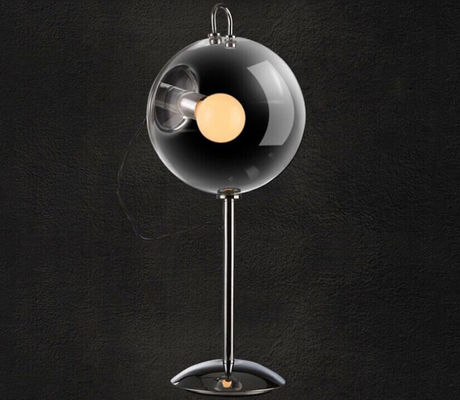 E27 25cm CE Nowoczesna metalowa szklana lampa wisząca do salonu