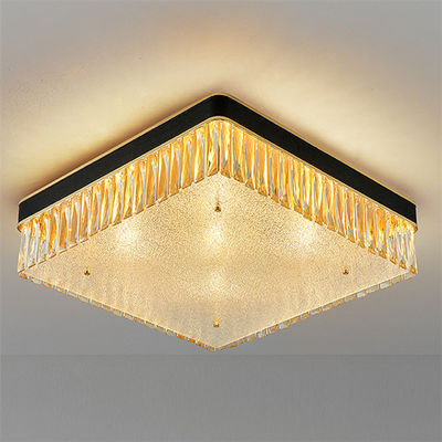 Residential E14 Golden Prostokątna lampa sufitowa LED Bezgłośna.