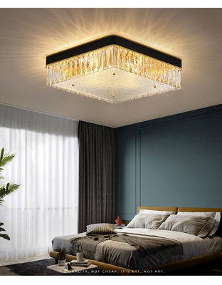 Residential E14 Golden Prostokątna lampa sufitowa LED Bezgłośna.