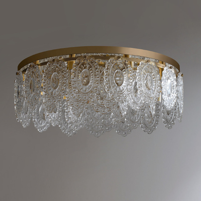 Luksusowa wisząca lampa sufitowa Nordic Crystal Led w stylu współczesnym