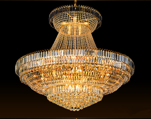 Dekoracyjna artystyczna nowoczesna lampa wisząca E14 Crystal 110V Rozmiar Dostosuj