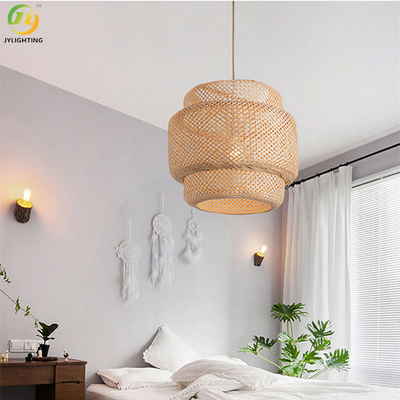 Nordic Bamboo Nowoczesna lampa wisząca Home Indoor Dekoracyjna 85V